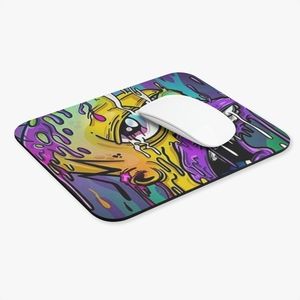 Trippy homer Simpson mouse pad